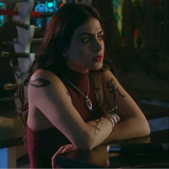 Cinq à Sept Jax Cutout Burgundy Mock Neck Bodycon Dress ASO Isabelle Lightwood 6 - Picture 5 of 16